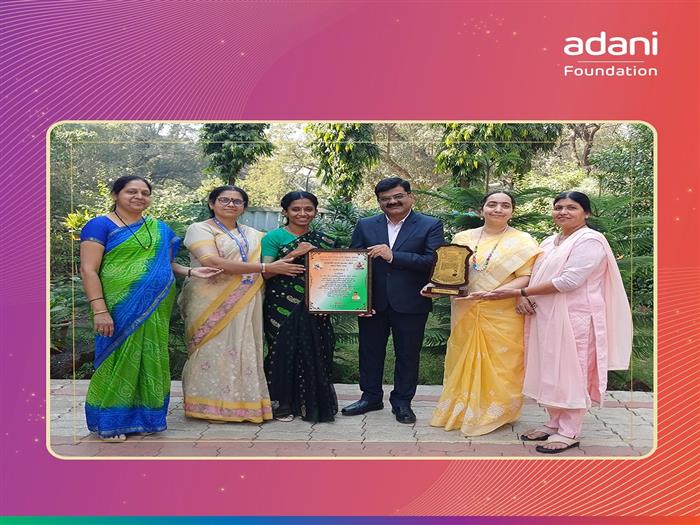 Felicitated as the ‘Ideal School’